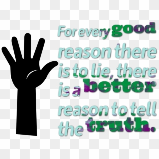 Truth Quotes Png Photo - Graphic Design, Transparent Png