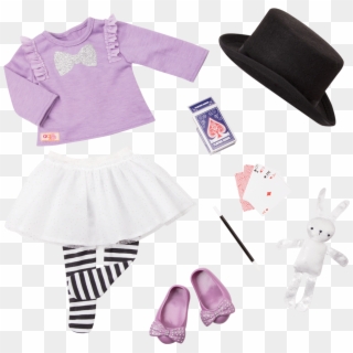 Magic Trick Outfit Main - Our Generation Deluxe Outfits, HD Png Download