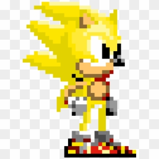 Super Sonic In Sonic - Cartoon, HD Png Download