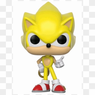 Sonic The Hedgehog - Funko Pop Super Sonic, HD Png Download