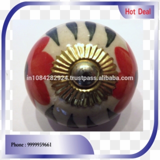 Dios Wholesale Decorative Colorful Round Ceramic Door, HD Png Download