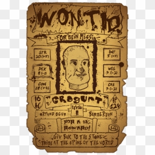 Wanted Poster D&amp, HD Png Download