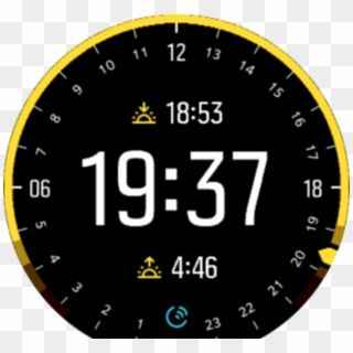 Moonphase Watchface Spartan - Suunto 9 Watch Faces, HD Png Download