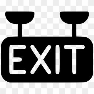 Exit Sign Comments, HD Png Download