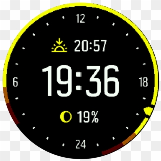 Moonphase Watchface Trainer - Circle, HD Png Download