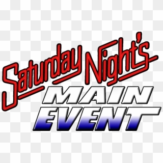 Saturday Nights Main Event Logo 2006 - Saturday Night's Main Event Logo, HD Png Download