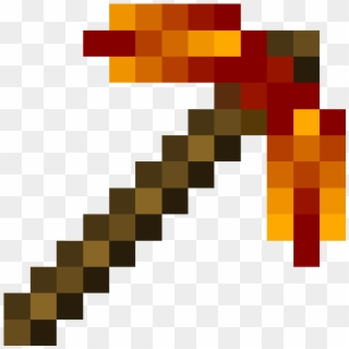 Clip Art Images - Minecraft Ruby Pickaxe Png, Transparent Png