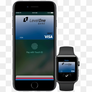 Apple Pay® Makes Paying With Your Level One Bank Visa® - Visa, HD Png Download