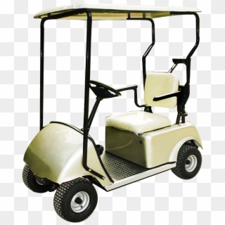 2 2 Seaters Club Car Golf Cart With Electric Motor - Golf Cart, HD Png Download