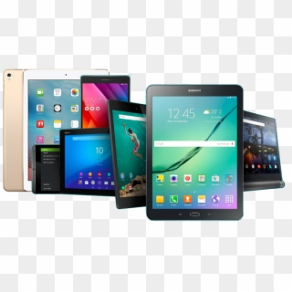 Tablets Png - Phones And Tablets Png, Transparent Png