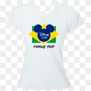 Camiseta Para Viagem À Disney - Disney, HD Png Download