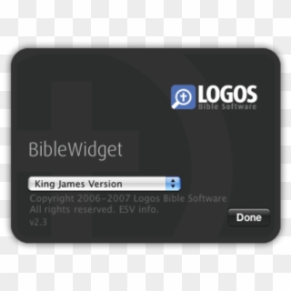 Logos Bible Widget - Widget, HD Png Download
