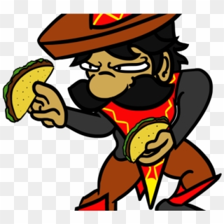 Spain Clipart Sombrero - Taco Cowboy, HD Png Download