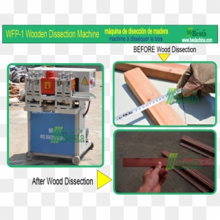 Wfp-1 Wood Dissection Machine, Wooden Toothpick Machine - Plywood, HD Png Download