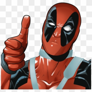 Deadpool Thumbs Up Png - Deadpool Thumbs Up Comics, Transparent Png