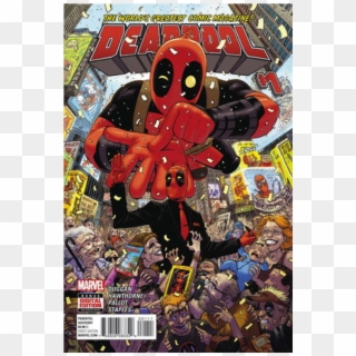Купете Comics 2016-01 Deadpool, HD Png Download