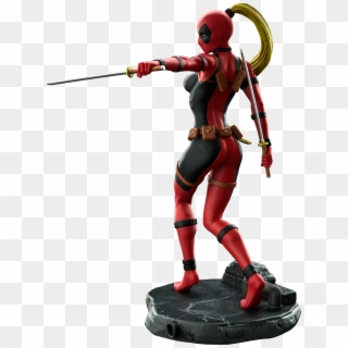 Lady Deadpool 9” Statue, HD Png Download