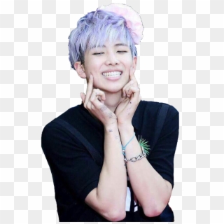 Lockscreens And Such ✩ Various Transparent Bts Shitpost - Rap Monster Being Cute, HD Png Download