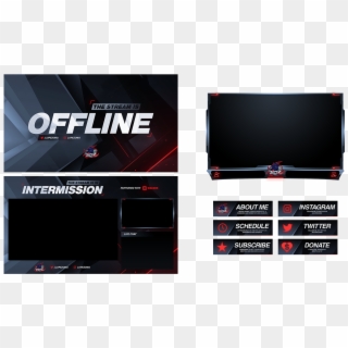 Multicoloured Facecam Stream Overlay Available Here, HD Png Download