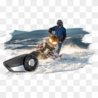 Promo Image - Snowmobile In Mountains, HD Png Download