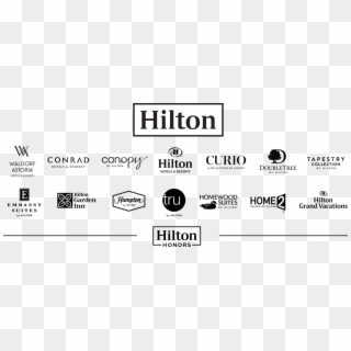 Hilton Logo Png 276197 - Conrad By Hilton Logo, Transparent Png