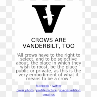 Crows Are Vanderbilt, Too Competitors, Revenue And - Poster, HD Png Download