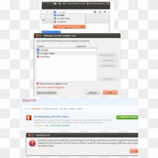 Duckduckgo Firefoxsearch, HD Png Download