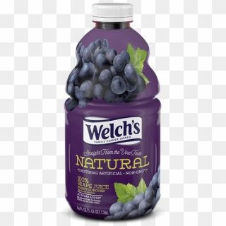 100% Refrigerated Mighty Concord Grape Juice - Welch's Natural Grape Juice, HD Png Download