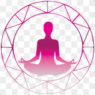 Meditation Png Freeuse Stock Yoga Huge - Round Diamond Drawing, Transparent Png