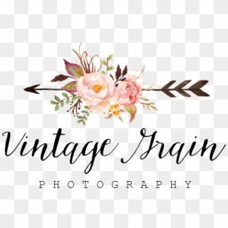 Vintage Grain Photography Logo - Logo, HD Png Download