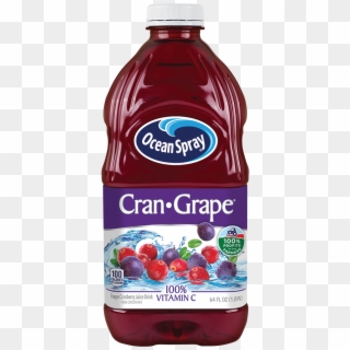 Ocean Spray Cran-grape Juice, 64 Fl - Ocean Spray Cran Blackberry, HD Png Download
