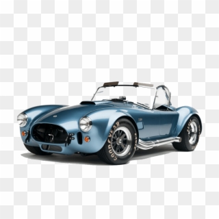 The First Car From What Eventually Became Ac Was Presented - Shelby Cobra Light Blue, HD Png Download