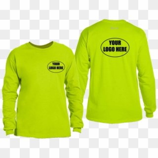 Long Sleeve With Your Logo Here , Png Download, Transparent Png