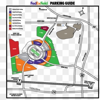 Gate A Platinum Parking Lot - Redskins Parking Pass, HD Png Download