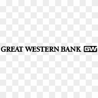 Great Western Bank Logo Png Transparent - Great Western Bank, Png Download