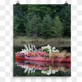 Tulipina Pond Canoe43 Nathan Underwood Mockup Transparent - Picture Frame, HD Png Download