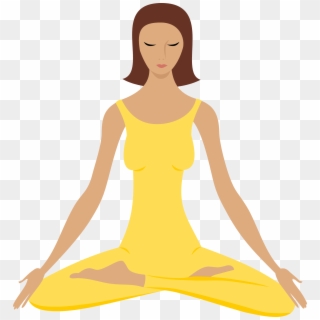 Yoga Png - Clip Art Meditation, Transparent Png
