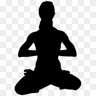 Yoga Clipart Yoga Posture - Silhouette Yoga Postures Png, Transparent Png