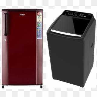 Home / Cmb / Single Door Refrigerator & Top Load Washing - Mini Refrigerator Price Below 4000, HD Png Download