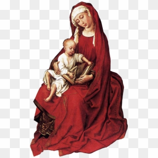 Rogier Van Der Weyden And The Virgin Mary - Rogier Van Der Weyden Madonna Duran, HD Png Download