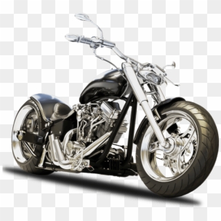 Frontview Motorcycle Chopper, HD Png Download
