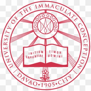 “am” Stands For “ave Maria” In Praise Our Blessed Mother - University Of Immaculate Conception Logo, HD Png Download