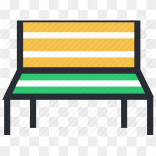 Park Bence Clipart Long Chair - Chair, HD Png Download