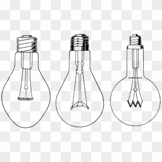 This Free Icons Png Design Of Three Old Light-bulbs - Old Light Bulbs Png, Transparent Png