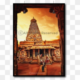 Tanjore I Thanjavur Big Temple- The Architectural Wonder - Hindu Temple, HD Png Download