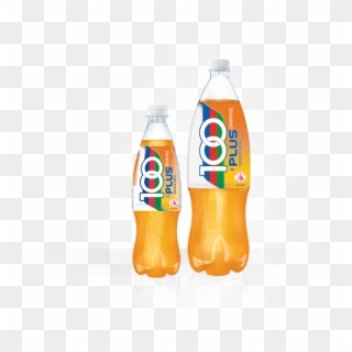 100plus Orange - 100 Plus Can And Bottle, HD Png Download