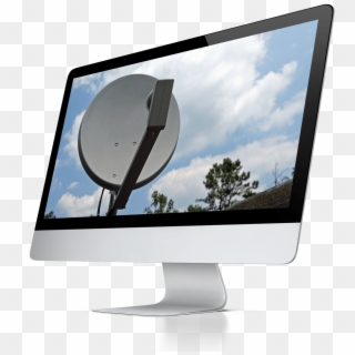 Satellite Dish Installation With Blue Sky - Web Site Mockup Png, Transparent Png