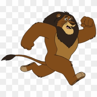 Angry Lion Clipart - Animated Images Of Running, HD Png Download