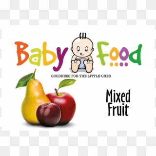 Baby Food Mixed Fruits - Apple, HD Png Download