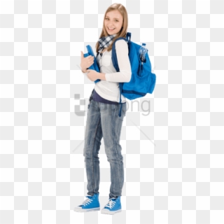 Free Png School Kids Walking Png Png Image With Transparent - Student Walking No Background, Png Download